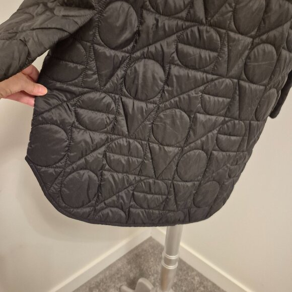 'Move' by H & M 3/4 length Quilted Jacket with Pockets Size M - Picture 7 of 9